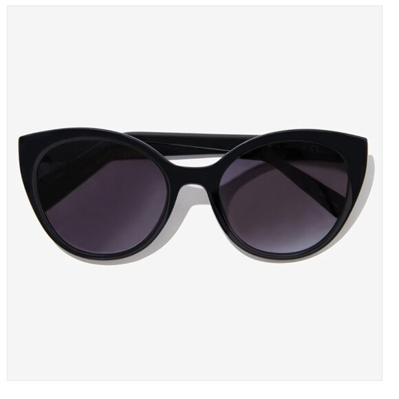 Kate Spade Samantha Sunglasses Black Frame Black Lenses NEW $129 main image 7